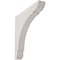 Ekena Millwork 1 3/4"W x 12"D x 12"H Extra Large Olympic Wood Vintage Decor Bracket, Chalk Dust White BKTWD01X12X12OLWH - alternate 1
